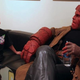 Illustration for article titled Good guy Ron Perlman reprises his Hellboy role for a very special audience of one